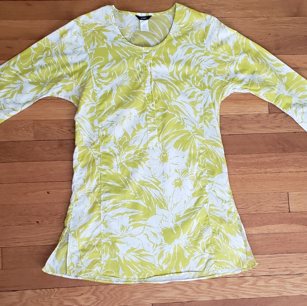 J Crew Lightweight Cotton Tunic
